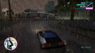 La pioggia, tutto sommato gradevole in Vice City, in GTA III &egrave; invece estremamente invasiva e fastidiosa.
